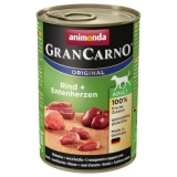 Animonda GranCarno Adult Hovězí + krůtí srdce 400 g